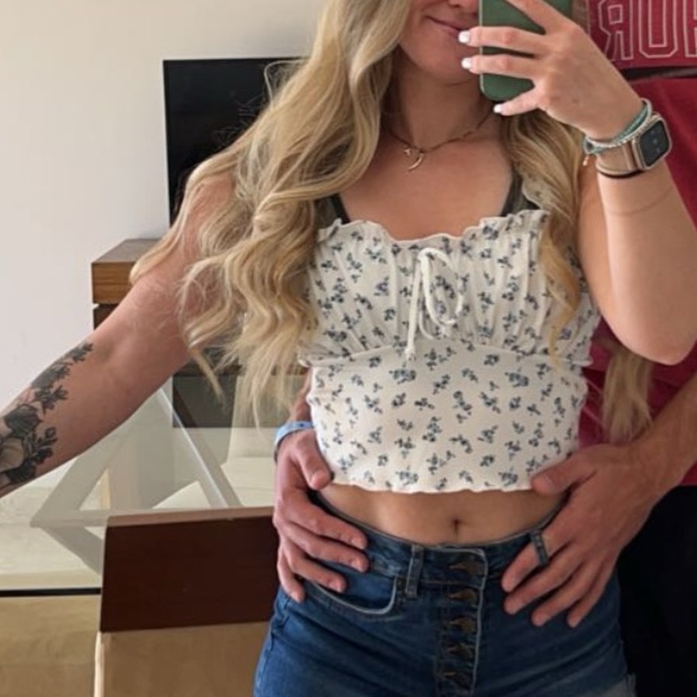 Floral Crop Top